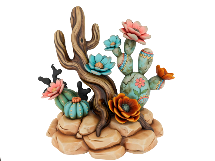 HB: Desert Cactus Bloom FuLL PERM