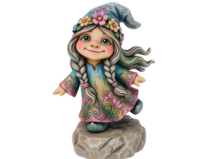 HB: Whimsy Stone Gnome Girl FuLL PERM