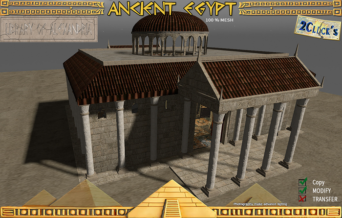 LIBRARY ALEJANDRIA BUILDING