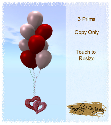~R~Valentine Party Balloons ~Copy