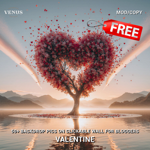 VALENTINE BACKDROPS