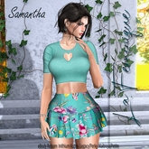 La Feminique Samantha Turquoise