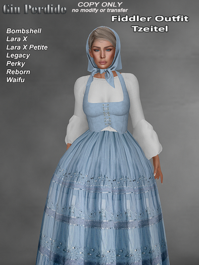 DEMO Fiddler Tzeitel Outfit 