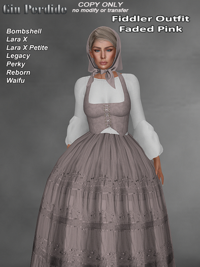 DEMO Fiddler Faded Pink Outfit 