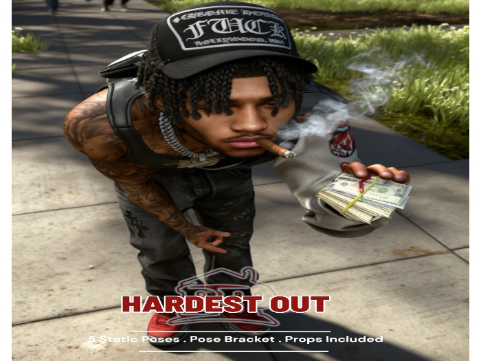 Hardest Out Pose pack