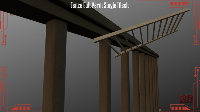 Fence Full Perm Single Mesh