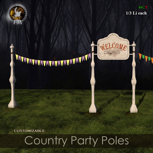 F&M * Country Party Poles Kit