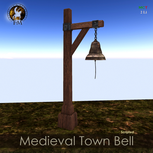 F&M * Medieval Town Bell 