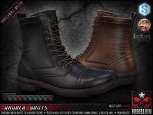 = REBELLION = "RHODEN" BOOTS (Legacy, Signature Gianni - Geralt, Belleza Jake)