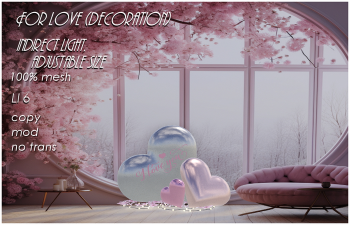 For love (decoration)