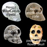 Mexico - stone skull crystal (alpha)