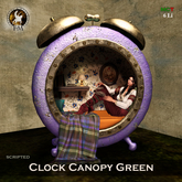 F&M * Clock Canopy Purple