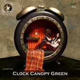 F&M * Clock Canopy Black 