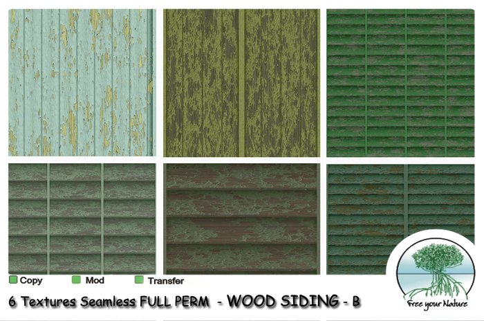 FYN Texture - WOOD SIDING - B