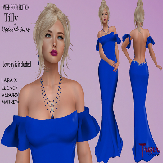 Tresor Couture~Tilly Blue Updated