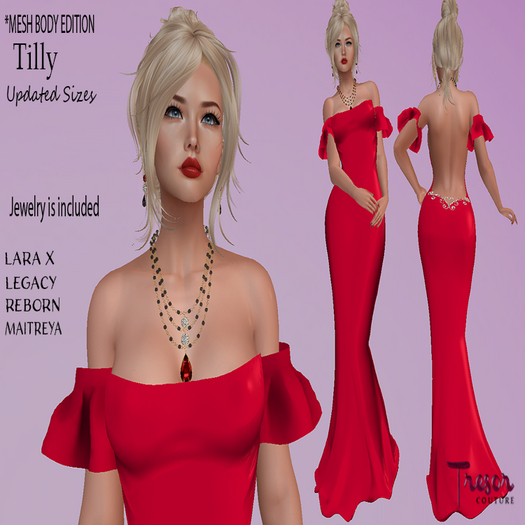 Tresor Couture~Tilly Red Updated