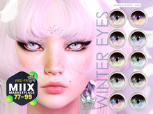 MIIX WINTER EYES - LELUTKA EVOX AND BOOM - WHITE QUEEN