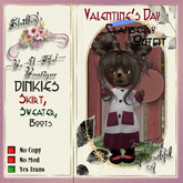 (Shi's B~U~Tiful)  Cranberry Outfit - Dinkies