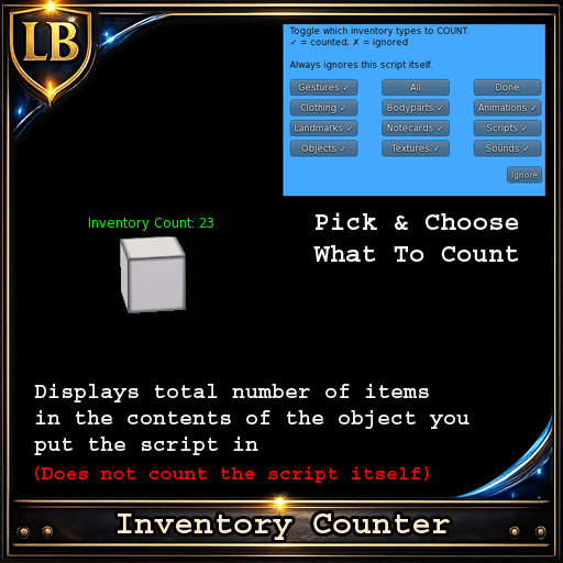 Inventory Counter (Valentines 50% Off Sale)
