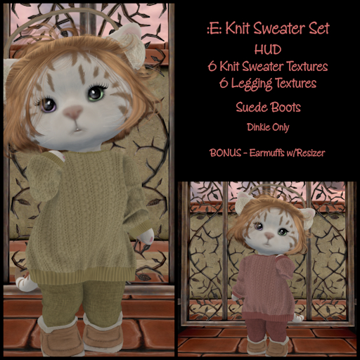 :E: Knit Sweater Set
