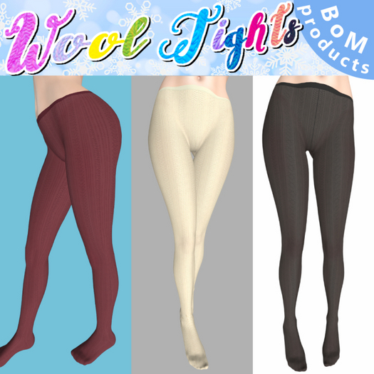 [Bomber Girl]  Wool Tights(BoM)