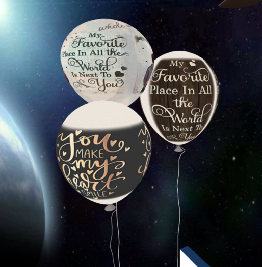 Anytime balloons boxed