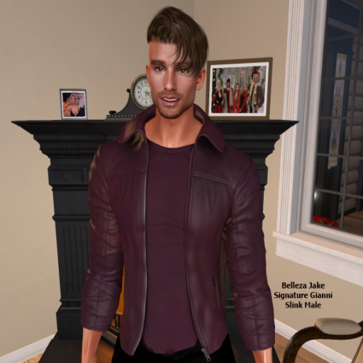 Mens leather jacket 4 boxed