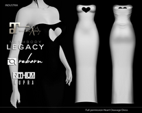 INDUSTRIA : Heart Cleavage Dress FP