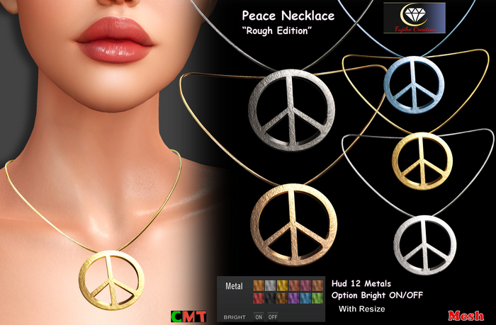 FC - Peace Female Necklace (ROUGH) Box