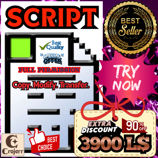 Random Message Generator V1 – Full Perm Dynamic Text Script ( With Notecard of How to Use This Script & its Benefit )