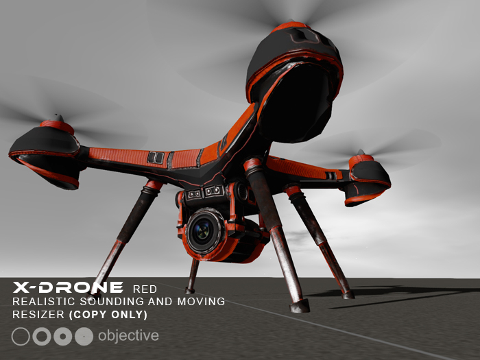 X-DRONE red