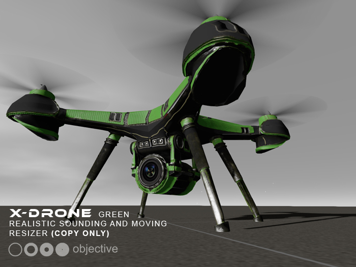 X-DRONE green