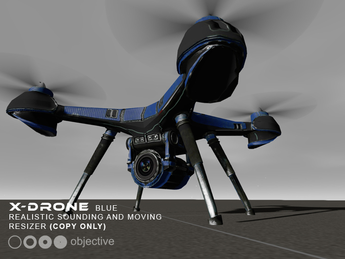 X-DRONE blue