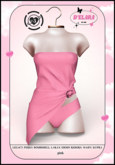 D'ELARA #3 DRESS & PANTY PINK