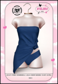 D'ELARA #3 DRESS & PANTY NAVY