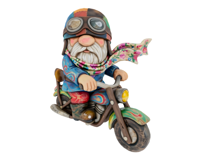 HB: Motorcycle Gnome FuLL PERM