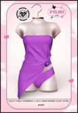 D'ELARA #3 DRESS & PANTY PURPLE