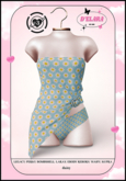 D'ELARA #3 DRESS & PANTY DAISY