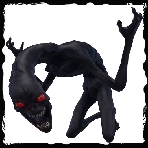 Horrifying Dark Ceiling Creature