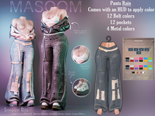 [[ Masoom ]] Shadow Bite Pants - Rain