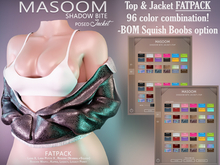 [[ Masoom ]] Shadow Bite Chaqueta & Top - FATPACK
