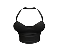 REVOLUTION - Daisy Top (Black) 