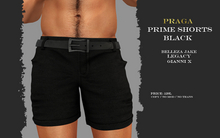 Praga Prime Shorts - Black