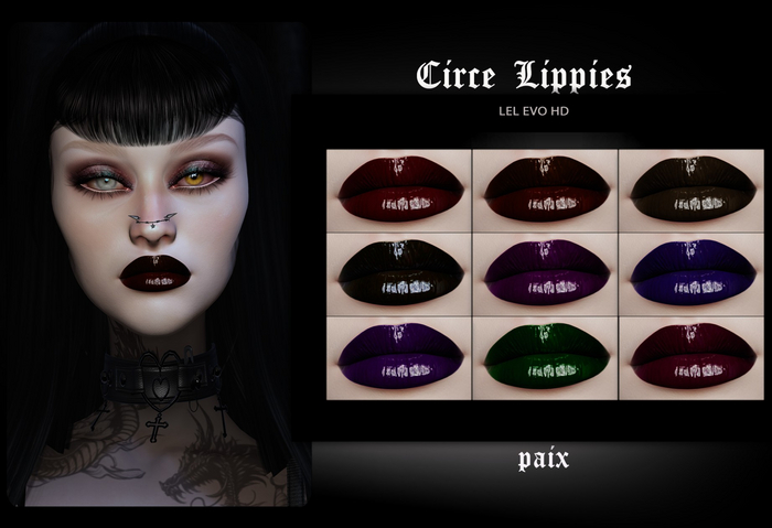 [PAIX] Circe Lippies - [FATPACK]