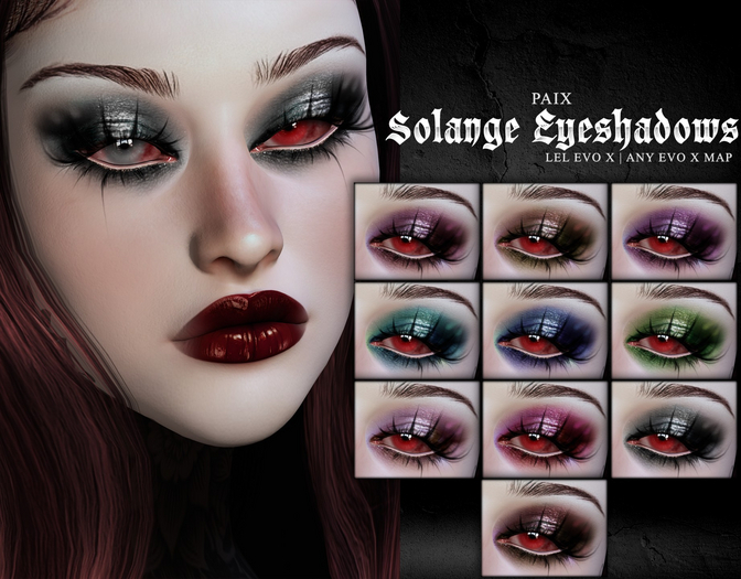 [PAIX] Solange Eyeshadows - [FATPACK]