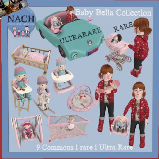 1. NACH Baby Bella Stroll Time       RARE