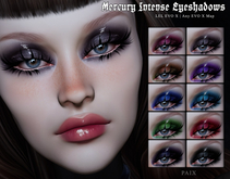 PX. Mercury Intense Eyeshadows. Evo X. 01 [demo]