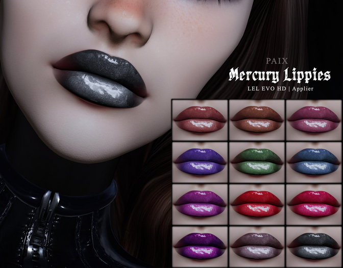 [PAIX] Mercury Lippies - [FATPACK]