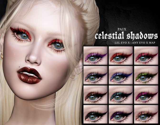 [PAIX] Celestial Eyeshadows - [FATPACK]