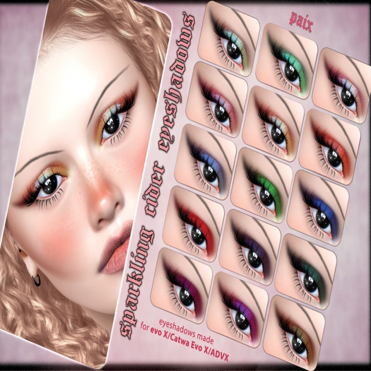 [PAIX] Sparkling Cider Eyeshadow - FATPACK